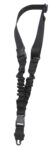 Tacshield T6010BK Shock Sling made of Black Webbing with Double Q