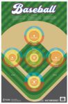Action Target GSBASE100 Entertainment  Ball Field Paper Hanging 2