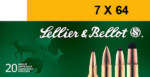 S&B 7X64 173SPCE 20