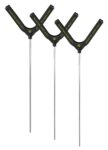 SME SMECTH Clay Target Holder Black Standing Polymer 3 Per Pkg