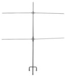 SME SMETGTST Double Paper Target Stand Black Steel Includes 8 Met