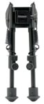 SME SMEBPSPR Shooting  Bipod Black Anodized 6-9 Aluminum