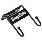 SnapSafe 75911 Magnetic Safe Hook  Black Steel Magnet