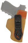 DeSantis Gunhide 106NA02Z0 Sof-Tuck  IWB Tan Leather/Suede Belt C