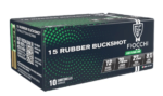 RUBBER BUCK 12 GAUGE AMMO