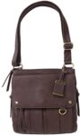 Bulldog BDP035 Cross Body Purse w/Holster Brown Leather Most Sm P
