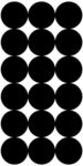Pro-Shot P216 SplatterShot Repair Pasters Black 1 Self-Adhesive 2