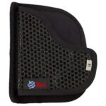 DeSantis Gunhide M44BJ8JZ0 Super Fly  Black Rubberized Fabric Poc