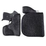DeSantis Gunhide M44BJR8Z0 Super Fly  Black Rubberized Fabric Poc