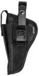 Bulldog FSN34 Extreme  OWB Black Nylon Belt Loop/Clip Fits Ruger