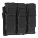 Tacshield T3603BK Universal Triple Pistol Triple Black 1000D Nylo