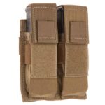Tacshield T3602CY Universal Double Pistol Double Coyote 1000D Nyl