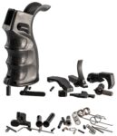 TacFire LPK02B308 AR-10 Lower Parts Kit  308 Win Black PGAR-B Pis