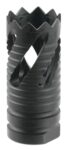 TacFire MZ1021 Thread Crown Muzzle Brake Black Oxide Steel with 1