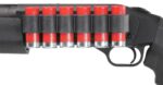 TacStar 1081030 Shotgun Rail Mount  with SideSaddle Black Hardcoa