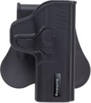 Bulldog RRHP Rapid Release  OWB Black Polymer Paddle Fits Hi-Poin
