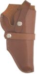 Hunter Company 1190 Hip Holster  OWB Chestnut Tan Leather Belt Lo