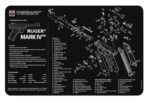 TekMat TEKR17RUGERMK4 Ruger Mark IV Cleaning Mat Ruger Mark IV Pa