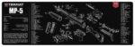 TekMat TEKR36HKMP5 MP5 Cleaning Mat HK MP5 Parts Diagram 12 x 36