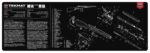 TekMat TEKR36M14 M14 Cleaning Mat Springfield M1A Parts Diagram 1