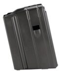 DuraMag 5X62041185CPD SS  5rd 7.62x39mm for AR-15 Black w/ Black