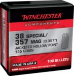 Winchester Ammo WB38HP125X Centerfire Handgun Reloading 38 Specia