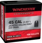 Winchester Ammo WB45HP230X Centerfire Handgun Reloading 45 Cal .4