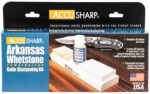 AccuSharp 023C Whetstone Combo Kit Fine, Coarse Natural Arkansas