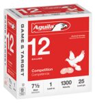 Aguila 1CHB1327 Competition Game & Target 12 Gauge 2.75 1 oz 7.5