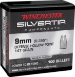 Winchester Ammo WB9ST147X Centerfire Handgun Reloading 9mm .355 1