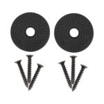 Allen 5649 Disc Gun & Tool Magnet Set Black Metal Screw On 2 pk