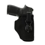 Galco TUC836B Tuck-N-Go 2.0 IWB Black Leather UniClip/Stealth Cli