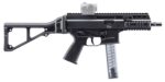 B&T Firearms 36039 APC Pro 9mm Luger 30+1 6.80 Black Steel Barrel