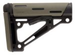 Hogue 15250 OverMolded Collapsible Buttstock OD Green OverMolded