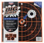 Birchwood Casey 36123 Big Burst Revealing Target Black/Orange Sel