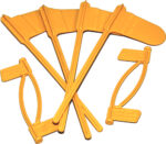 MTM CFP Pistol & Rifle Chamber Indicator Flags Yellow