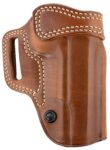 Galco AV212R Avenger  OWB Tan Leather Belt Slide Fits 1911 5 w/wo