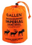 Allen 6590 BackCountry Imperial Elk Game Bag Set Orange Polyester