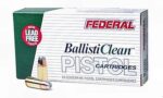 Federal BC9NT3 BallistiClean Reduced Hazard Training 9mm Luger 10