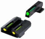 TruGlo TGTG131NT3Y TFO  Black | Green Tritium & Fiber Optic Front