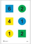 Action Target DT4B100 Training Discretionary Command Circle/Squar