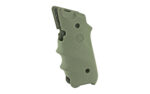 Ruger MKIV Rubber Grip with Finger Grooves OD Green