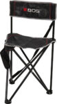 Bog-Pod 1117130 Triple Play  Chair, 3 Legs, Black, Steel Frame, E