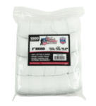 Pro-Shot 2" Round 100% Cotton Patches 1000/ct