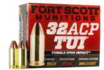 Fort Scott Munitions 32ACP71SCV Tumble Upon Impact (TUI)  32 ACP