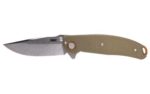 CRKT 2471 Butte  3.36 Folding Plain Stonewashed D2 Steel Blade/OD
