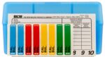MTM Case-Gard RM-50-24 Case-Gard R-50 Multi-Caliber Clear Blue Po