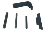 Cross Armory CRGMCSV Mag Catch  Extended Glock Gen1-3/P80 Silver