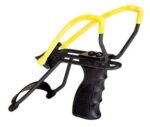 Daisy P51 P51 Slingshot w/ Pistol Grip Yellow Steel Frame Black M