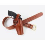 Galco DAO128 DAO  OWB Tan Leather Belt Slide Fits S&W N Frame Rig